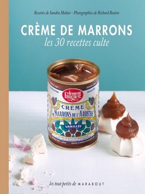 cover image of Crème de marrons